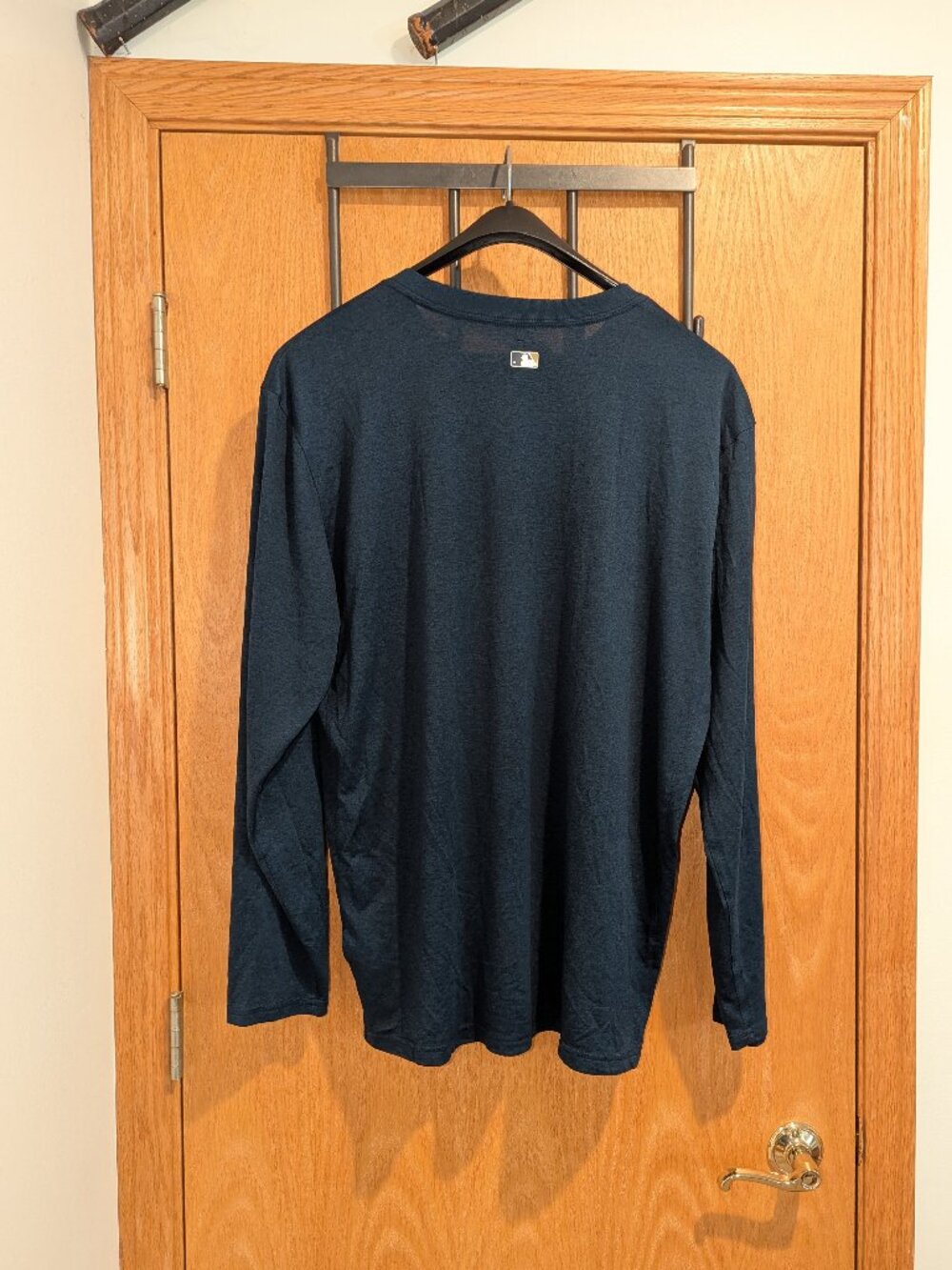 Nike Dri-Fit MLB Authentic Milwaukee Brewers LS Performance Top - Picture 3 of 7